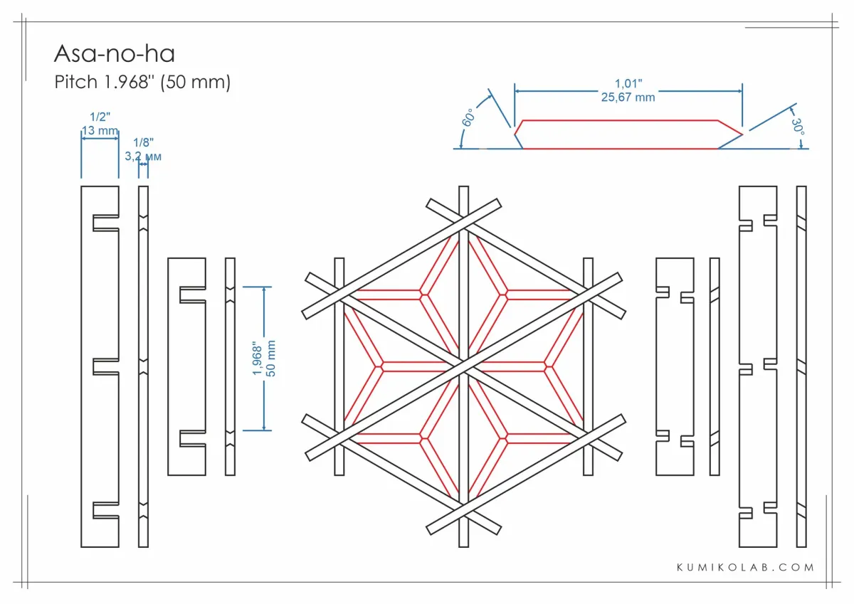 Generative kumiko geometry