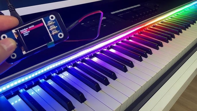 Piano LED visualizer