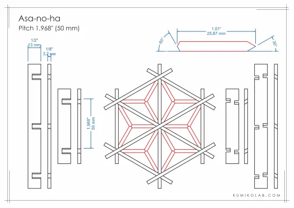 Generative kumiko geometry